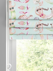 Voyage Dusk Kids Mermaids Party Made To Measure Roman Blind - Image 2 of 6