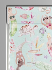 Voyage Dusk Kids Mermaids Party Made To Measure Roman Blind - Image 3 of 6