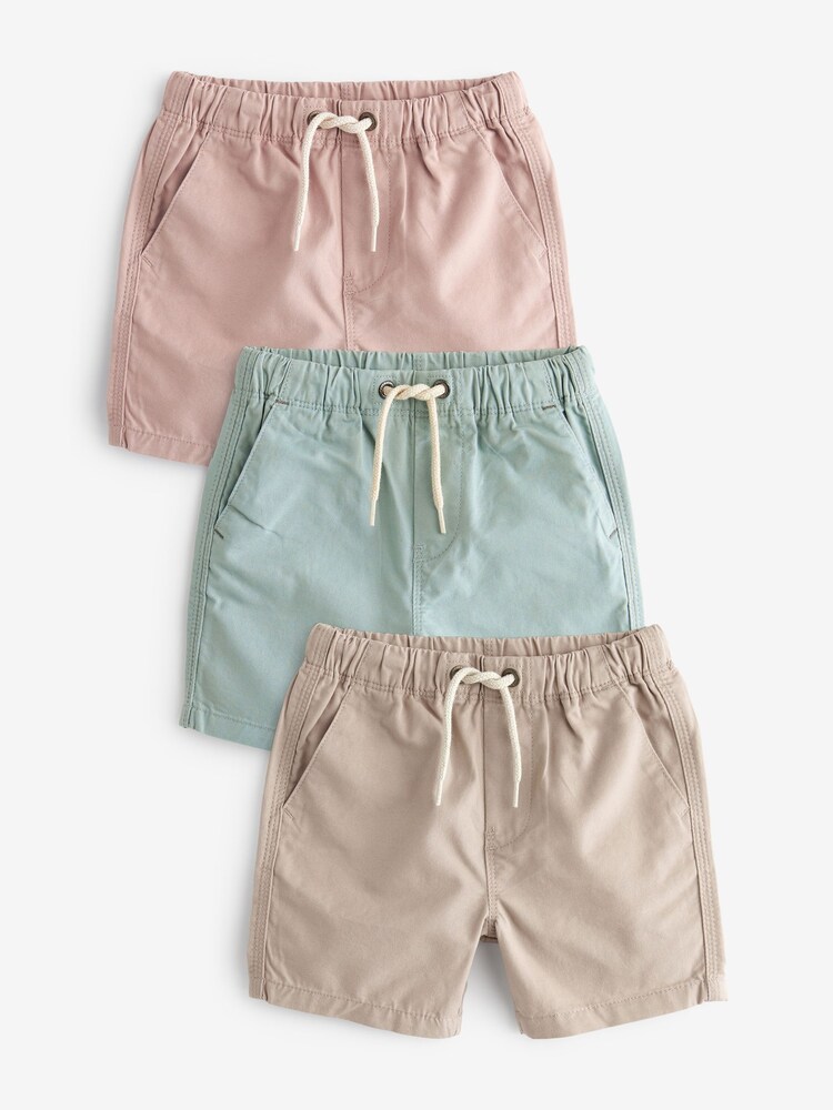 Minerals Pull-On Shorts 3 Pack (3mths-7yrs) - Image 1 of 2