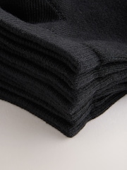 Black 10 Pack Trainer Socks - Image 3 of 4