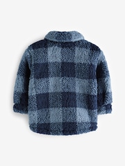 Blue Teddy Fleece Borg Shacket (3mths-7yrs) - Image 5 of 7