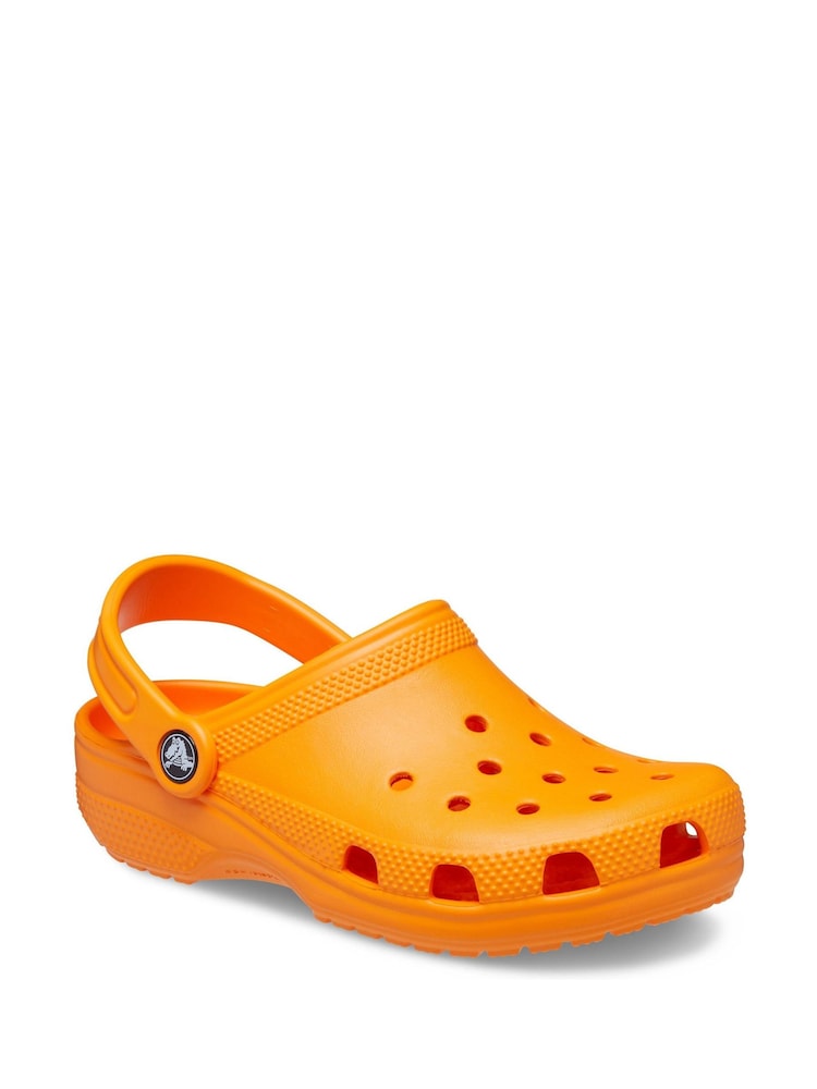 Crocs Orange Toddler Classic Clogs - Image 2 of 5