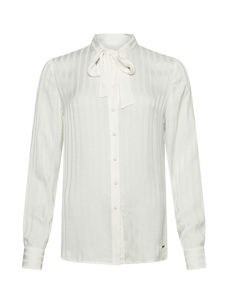 Superdry New Chalk Long Sleeve Tie Shirt - Image 7 of 7