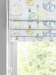 Voyage Citrus Kids Up And Away Made To Measure Roman Blind - Image 2 of 6