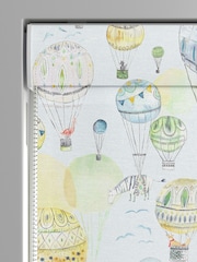 Voyage Citrus Kids Up And Away Made To Measure Roman Blind - Image 3 of 6