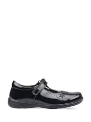 Start Rite Star Jump T-Bar Black Patent Leather Black School Shoes - Image 1 of 4