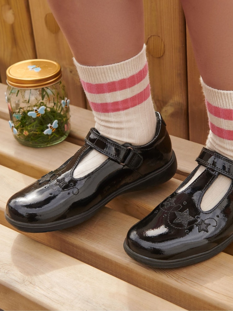 Start Rite Star Jump T-Bar Patent Leather School Shoes - Image 1 of 6 Start Rite Star Jump T-Bar Patent Leather School Shoes - Image 1 of 6