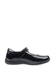 Start Rite Star Jump T-Bar Black Patent Leather Black School Shoes - Image 2 of 4