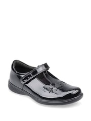 Start Rite Star Jump T-Bar Black Patent Leather Black School Shoes - Image 3 of 4