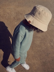 Stone Natural Plain Bucket Hat (3mths-16yrs) - Image 2 of 4