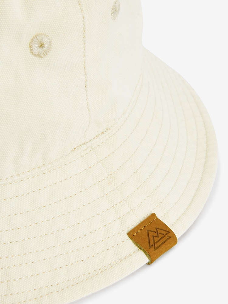 Stone Natural Plain Bucket Hat (3mths-16yrs) - Image 4 of 4 Stone Natural Plain Bucket Hat (3mths-16yrs) - Image 4 of 4