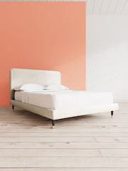 Swoon Houseweave Natural Chalk Brockham Bed - Image 1 of 8