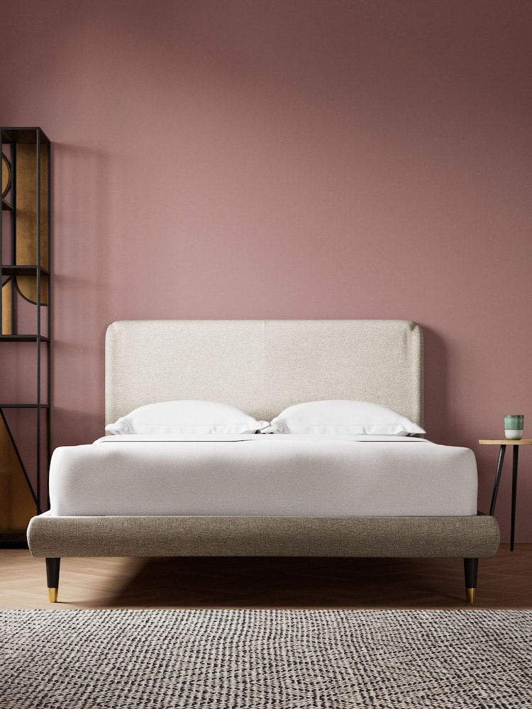 Swoon Houseweave Natural Chalk Brockham Bed - Image 2 of 8