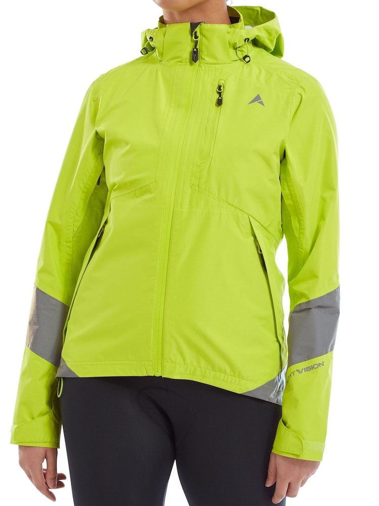 Altura Womens Green Nightvision Typhoon Waterproof Jacket - Image 1 of 4
