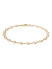 Beaverbrooks 9ct Yellow Gold Ladies Bead Bracelet - Image 1 of 3