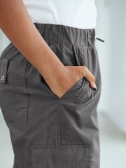 Anthrazitgrau - Parachute Cargohose aus Baumwolle - Bild 4 von 5