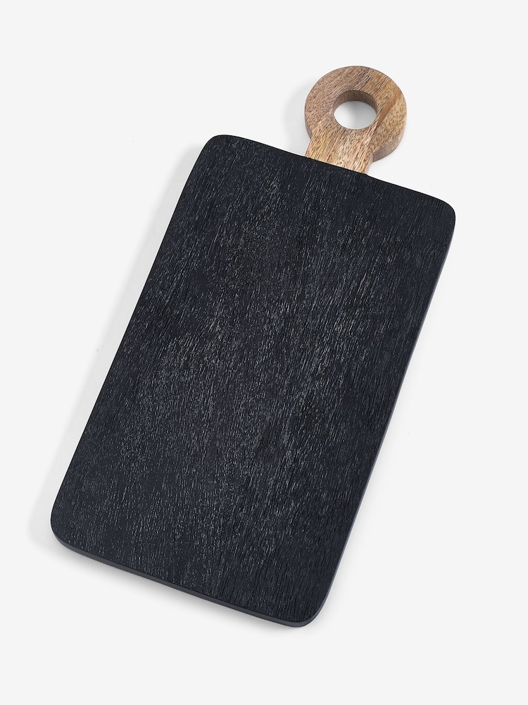 Black Bronx Wooden Serveboard - Image 4 of 4 Black Bronx Wooden Serveboard - Image 4 of 4