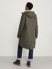 Seasalt Cornwall Green Plant Hunter 2 Coat - Image 8 of 11