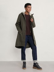 Seasalt Cornwall Green Plant Hunter 2 Coat - Image 9 of 11