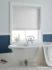 Laura Ashley Blue Lady Fern Made To Measure Roman Blinds - Image 5 of 6