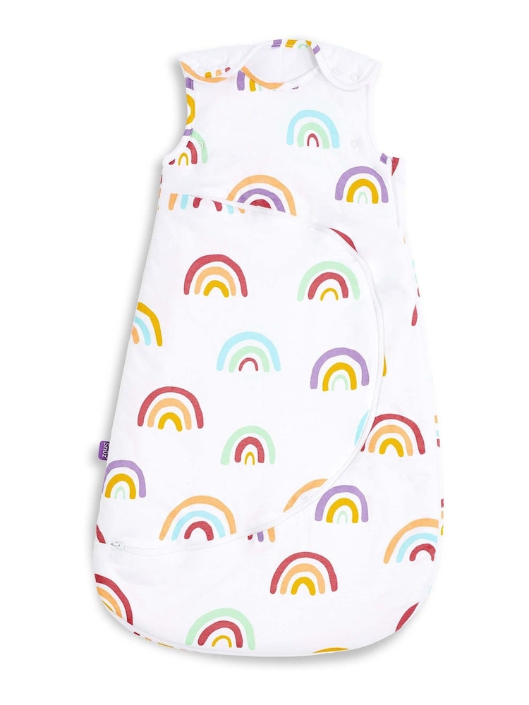 Snuz White Kids 1 Tog Baby 100% Cotton Sleep Bag - Image 2 of 5