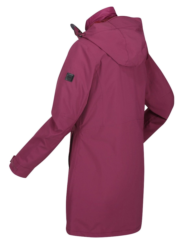 Regatta Purple Denbury III Waterproof Insulated Jacket - Image 11 of 11