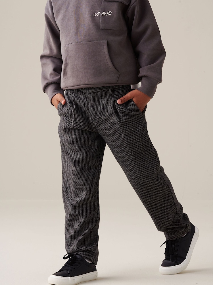 Angel & Rocket Charles Micro Herringbone Trousers - Slika 4 od 4