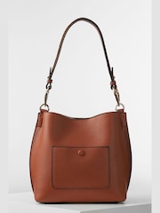 Luella Grey Celia Bucket Hobo Tote - Image 3 of 5
