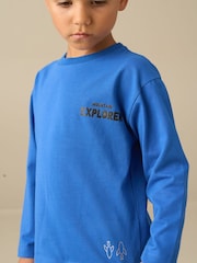 Angel & Rocket Blue Chase Graphic Pyjamas Set - Image 2 of 5