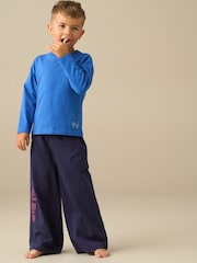 Angel & Rocket Blue Chase Graphic Pyjamas Set - Image 5 of 5