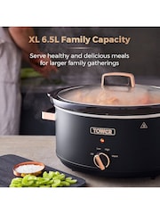 Tower Black Cavaletto 6.5L Slow Cooker - Image 3 of 8