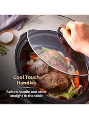 Tower Black Cavaletto 6.5L Slow Cooker - Image 6 of 8