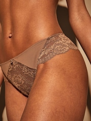 Ann Summers Nude 3 Sexy Lace Brazilian Knickers - Image 4 of 6
