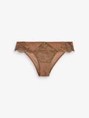 Ann Summers Nude 3 Sexy Lace Brazilian Knickers - Image 5 of 6