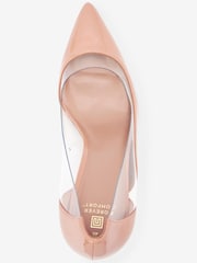 Nude Pink Forever Comfort® Vinyl Point Court Shoes - Image 6 of 7