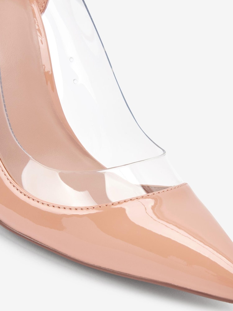 Nude Pink Forever Comfort® Vinyl Point Court Shoes - Image 7 of 7