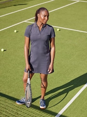Navy Active Sports Tennis Polo Dress - Image 1 of 3
