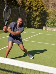 Navy Active Sports Tennis Polo Dress - Image 3 of 3