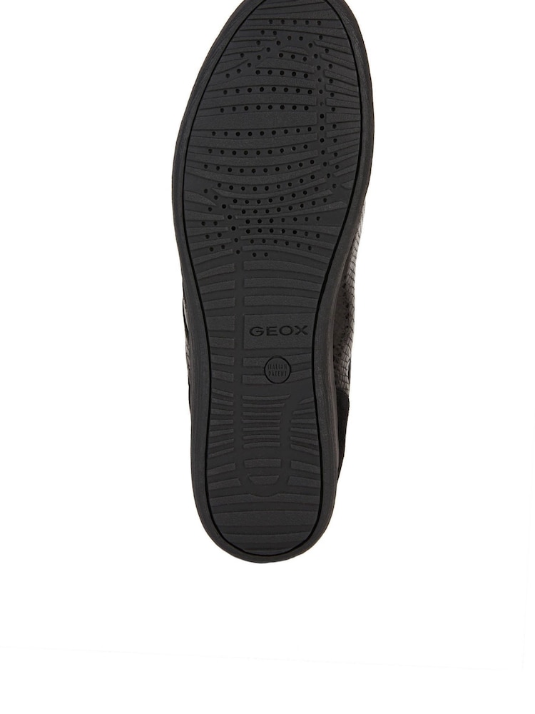 Baskets Geox Myria noires pour femme - Image 6 of 6