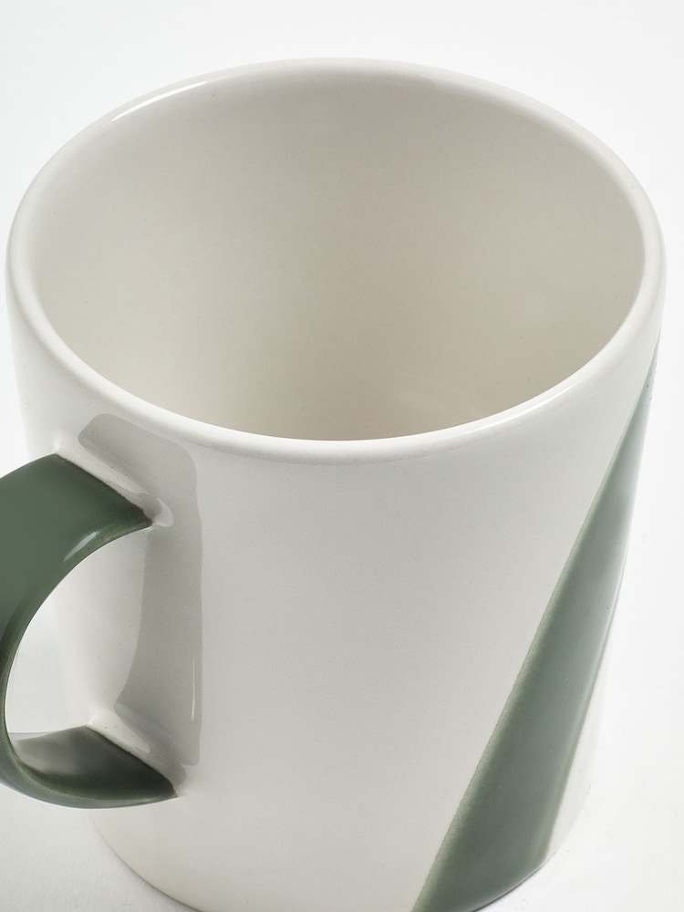 Jasper Conran London Set of 4 Green Abstract Mugs - Image 10 of 10 Jasper Conran London Set of 4 Green Abstract Mugs - Image 10 of 10