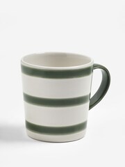 Jasper Conran London Set of 4 Green Abstract Mugs - Image 4 of 10