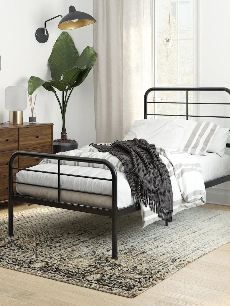 Dorel Home Black Europe Millie Metal Bed - Image 1 of 4
