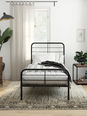 Dorel Home Black Europe Millie Metal Bed - Image 2 of 4
