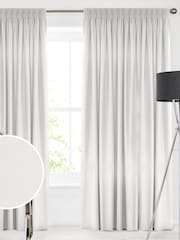 Ivory Glittery Made To Measure Curtains - Image 1 of 9