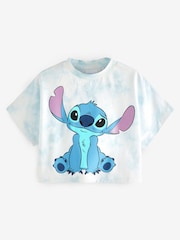 Синий с блестками и принтом тай-дай - License T-Shirt (3-16yrs) - Image 5 of 6