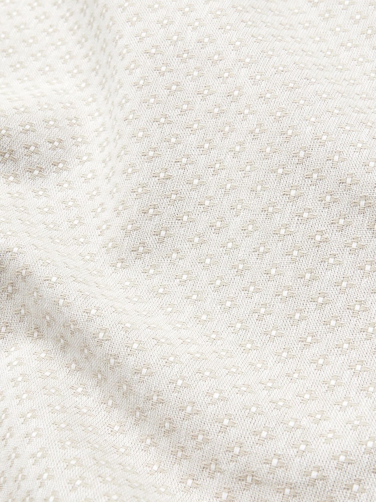 Stone Natural Textured Short Sleeve Shirt - Image 9 of 9