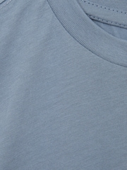 Azul Ashley - Camiseta con cuello redondo Bless de Reiss - Imagen 6 de 6