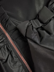 Monsoon Black Bow Ruffle Shower Resistant Jacket - Image 3 of 3