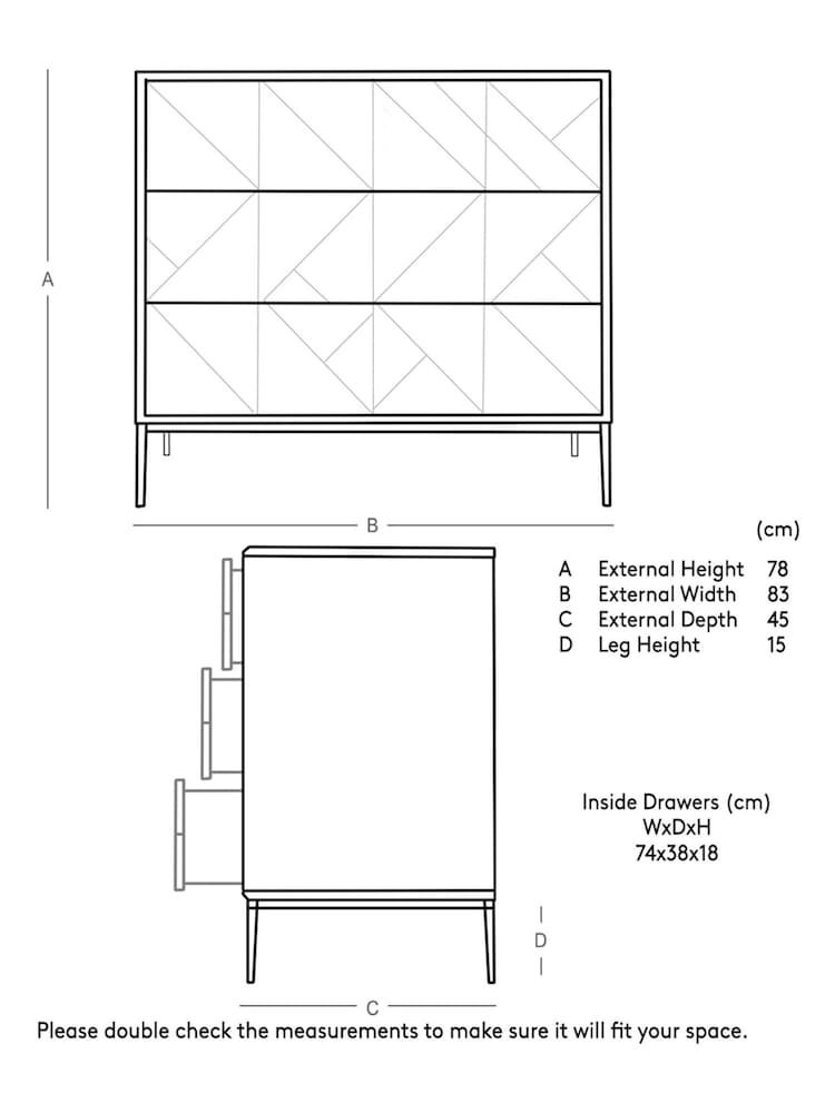 Swoon Brown Norrebro Chest of Drawers - Image 5 of 5
