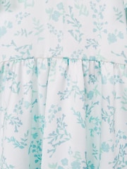 Reiss Multi Maisie 9-12 yrs Satin Midi Dress - Image 7 of 7